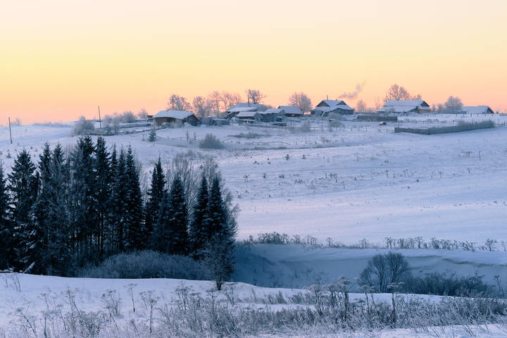 Морозное утро