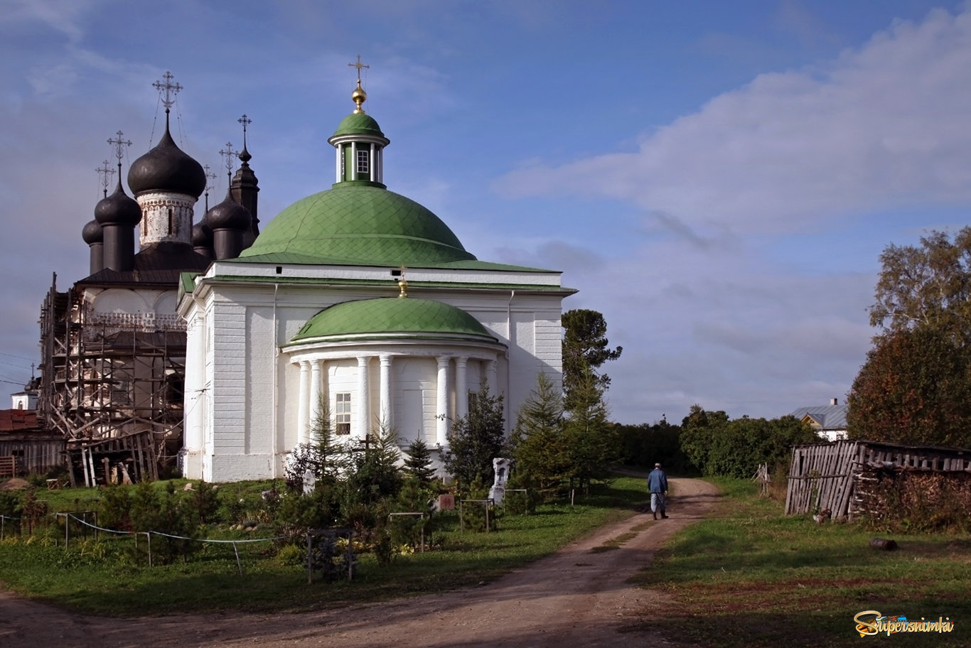 Монастырь в селе Горицы, Вологодчина
