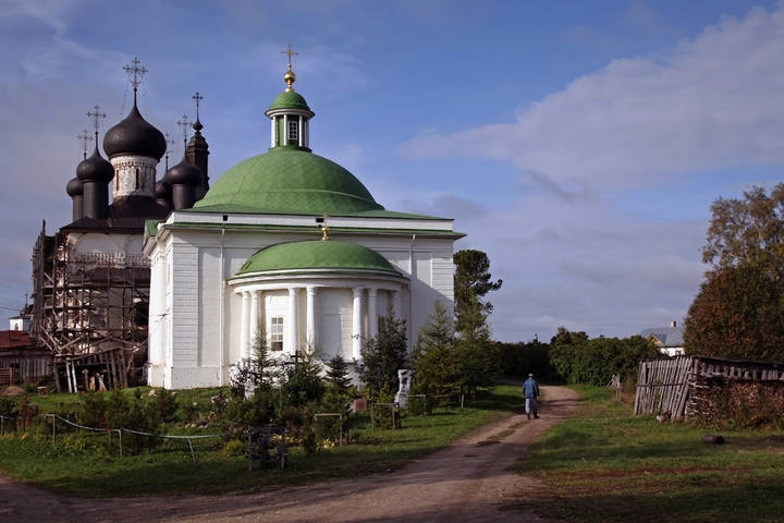 Монастырь в селе Горицы, Вологодчина
