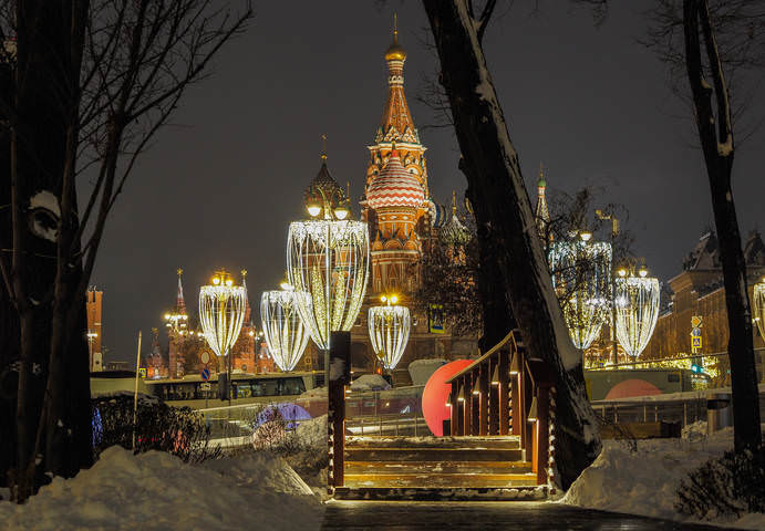 Вечер в Зарядье