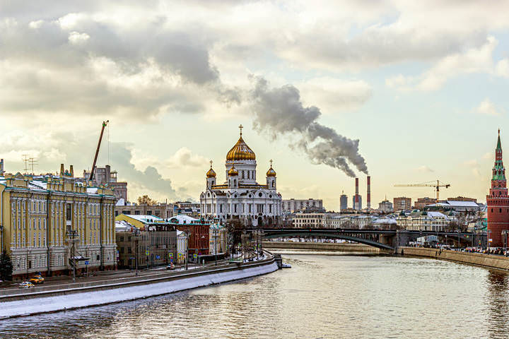 С Москворецкого моста...