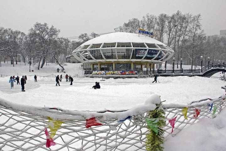 В парке городском