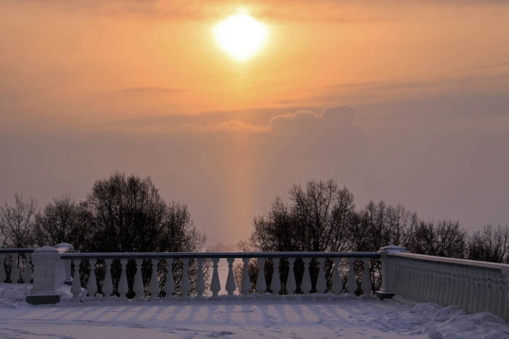 Морозное утро