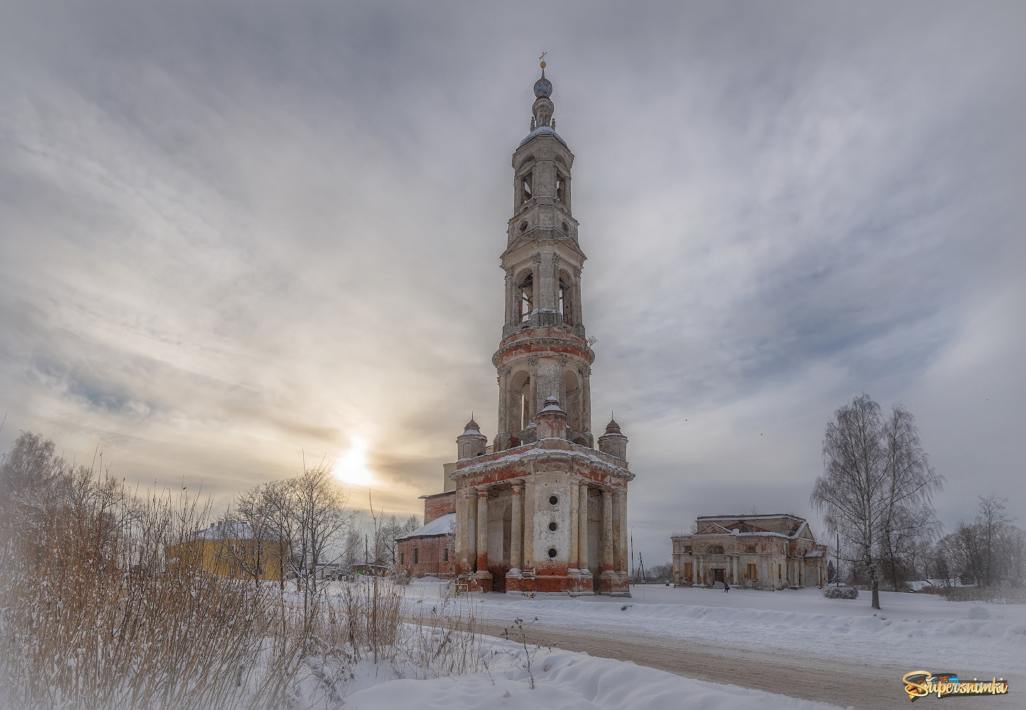 Самая высокая в России сельская колокольня