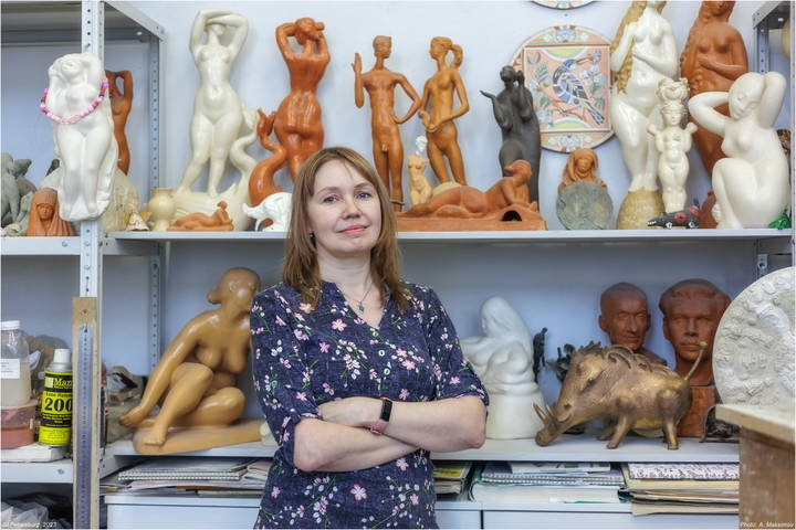 Художник - скульптор Светлана Рупасова