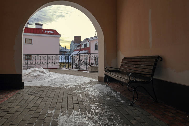 Дворик в Выборге