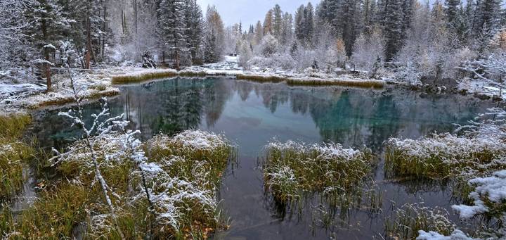 По первом снегу