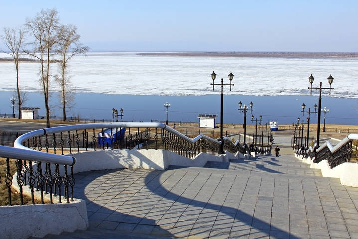 Апрель на Амуре