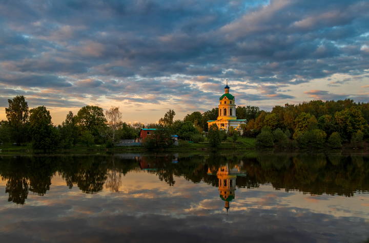 Вечер в Гребнево
