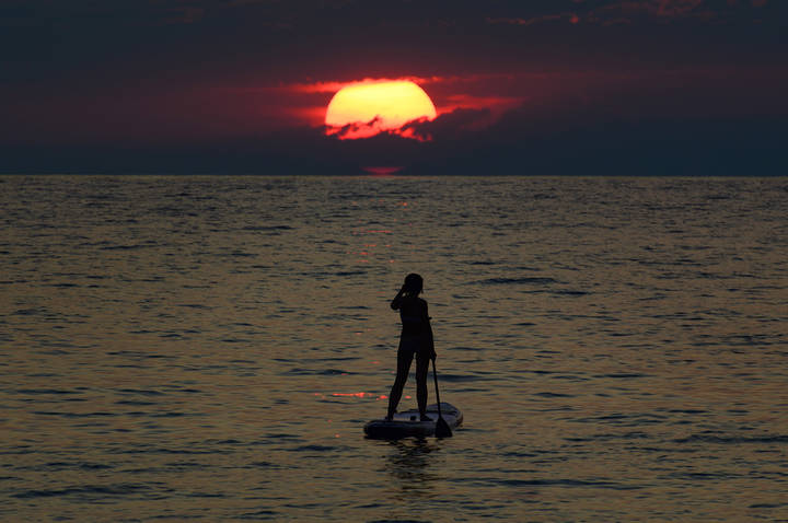 На Чёрном море...