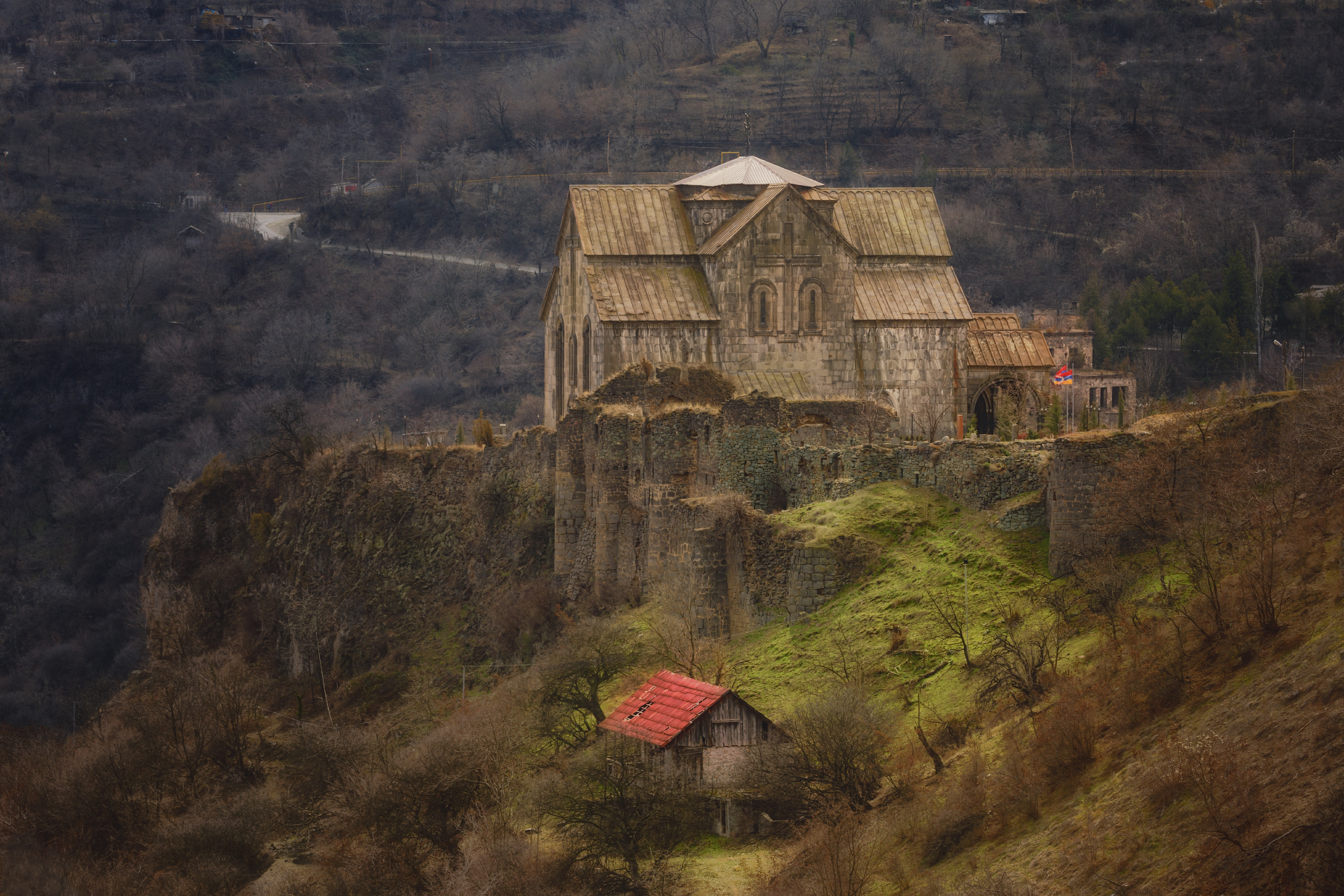 Монастырь и крепость Х века - Ахтала.