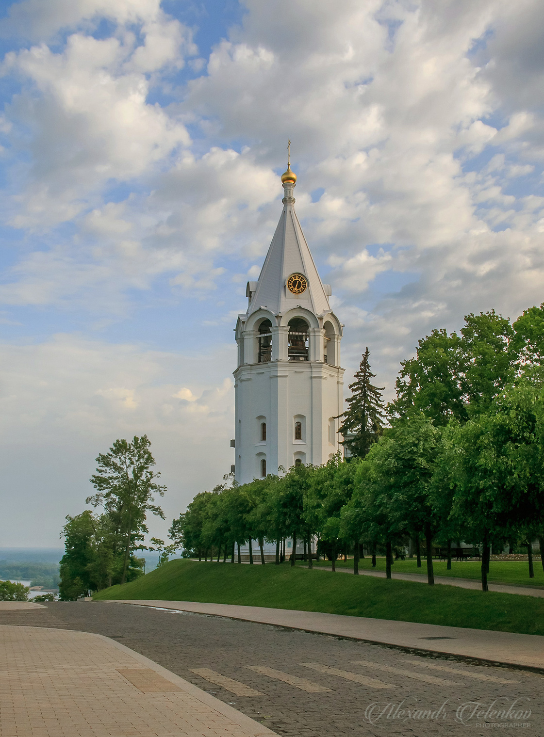 Спасо-Преображенская колокольня в Нижегородском кремле.