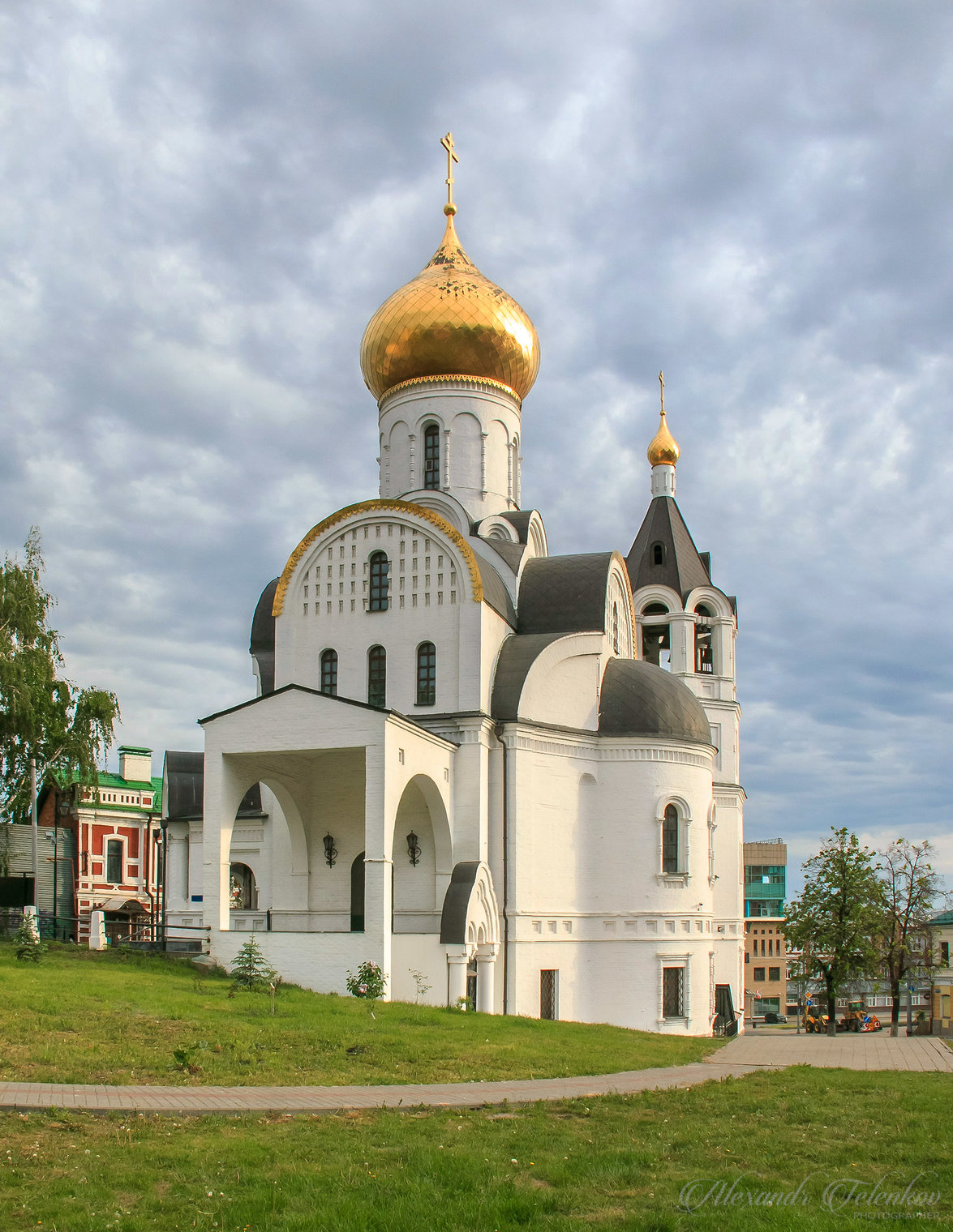 Церковь Казанской иконы Божией Матери в Нижнем Новгороде.