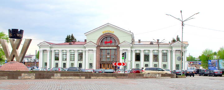 Вокзал Выборг.