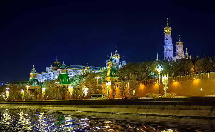 Москва ночная, январская