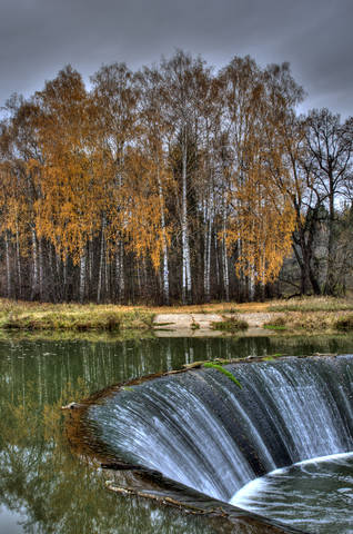 Река ЛАМА. Плотина Ярополецкой ГЭС 004