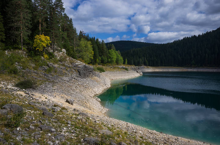 Начало осени на Чёрном озере