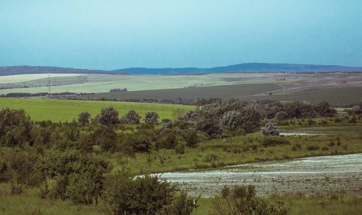 В пути. 