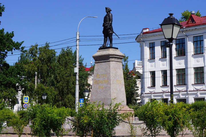 пётр великий.архангельск