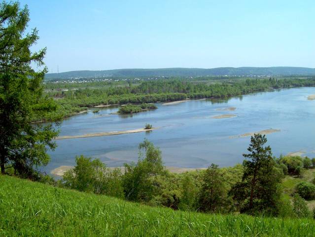 Над Иркутом