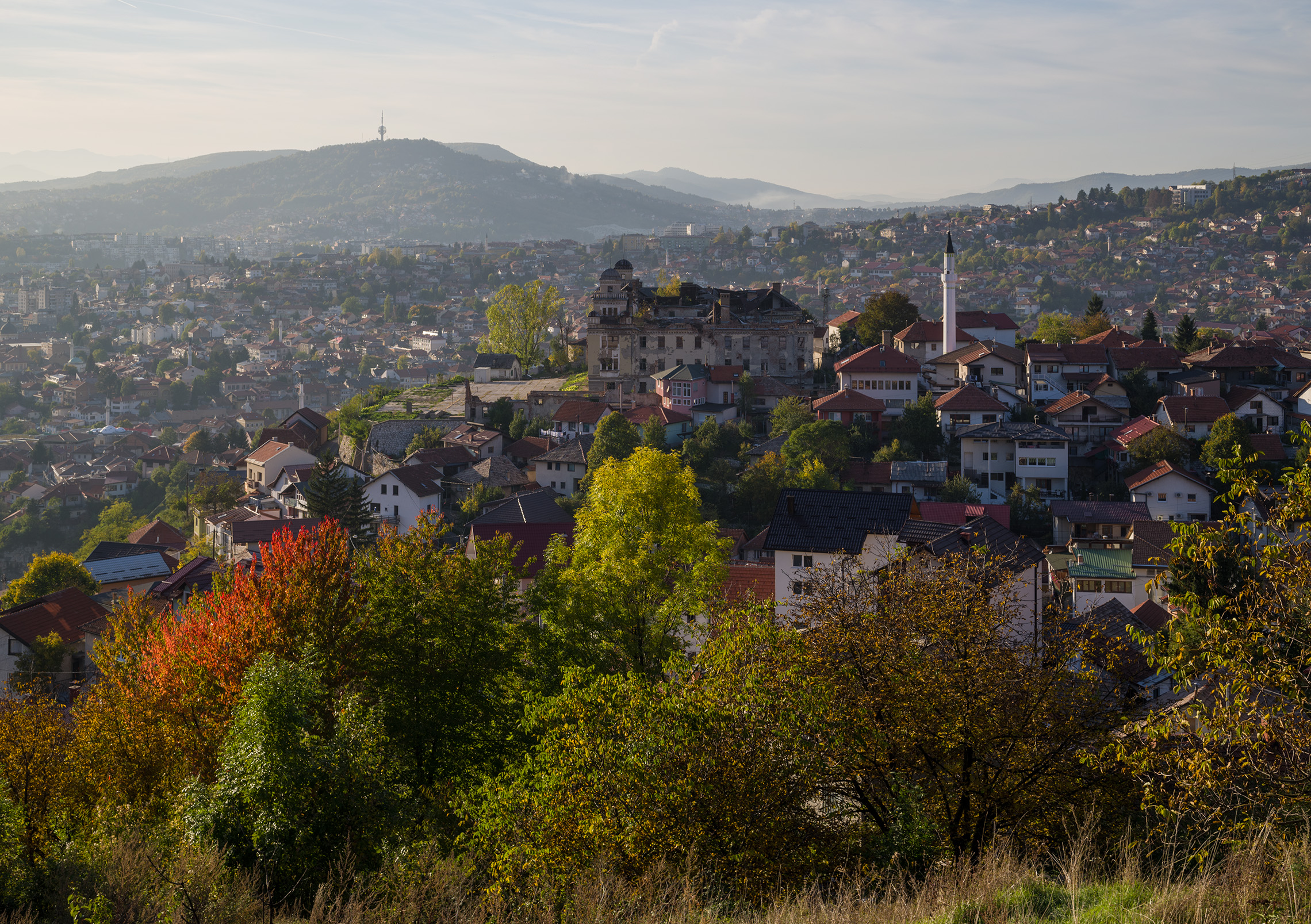 Осень в Сараево
