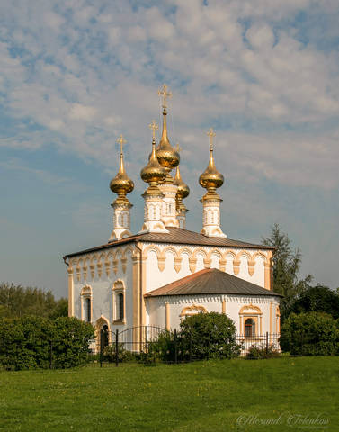 Церковь Входа Господня в Иерусалим в Суздале.