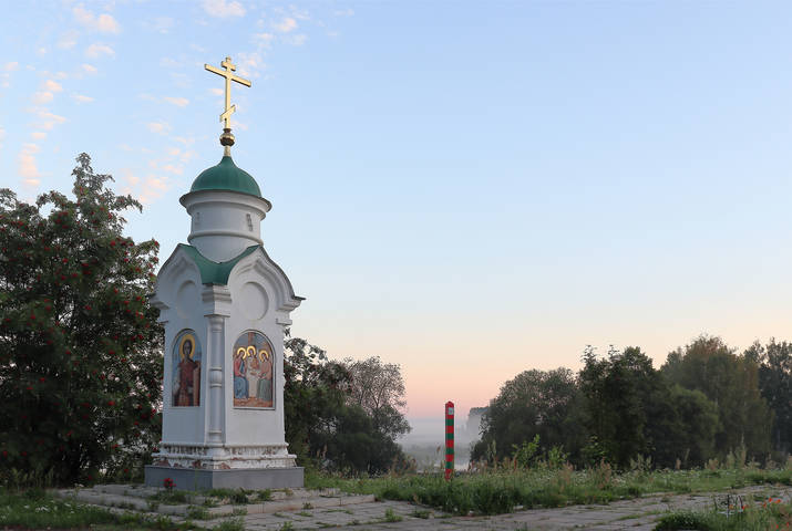 Мемориал в память солдат и офицеров Советской армии, погибших в Великой Отечественной войне.