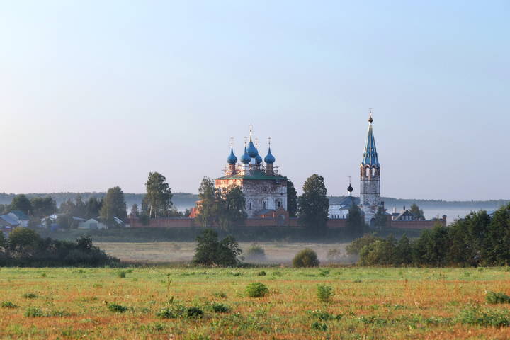 Дунилово. Благовещенский собор, Казанская церковь.