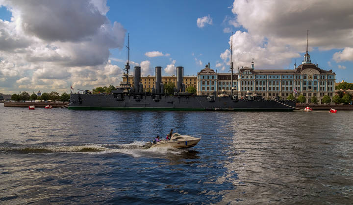 Конец лета в Санкт-Петербурге 