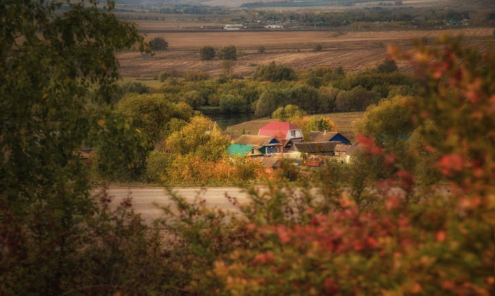Осень в селе Каратово