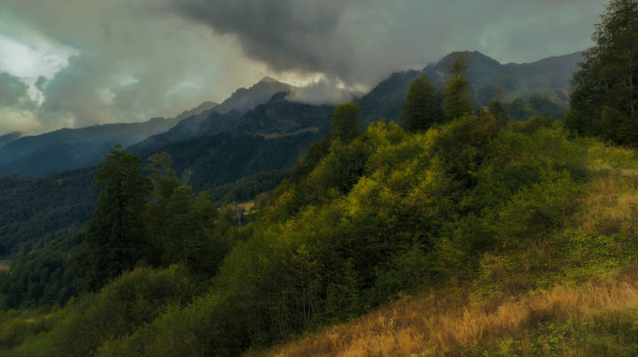 Осень в горах.