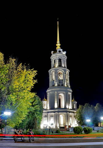 Шуя. Колокольня Воскресенского собора.