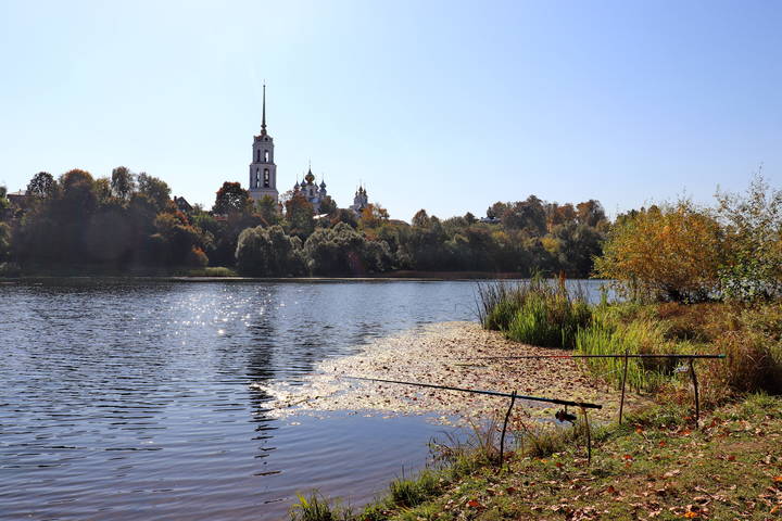 За осенним лещом.