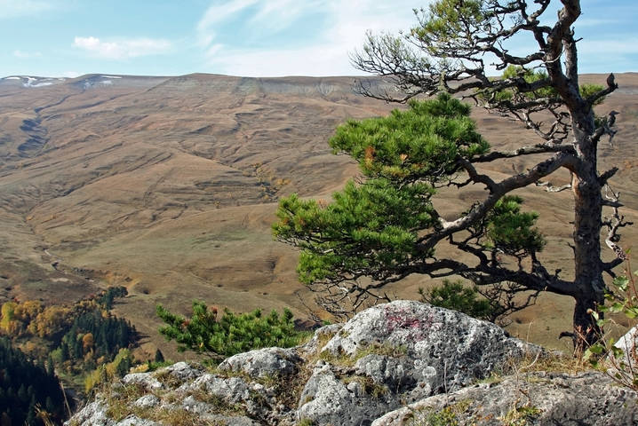 Октябрь, плато Лаго-Наки, Адыгея