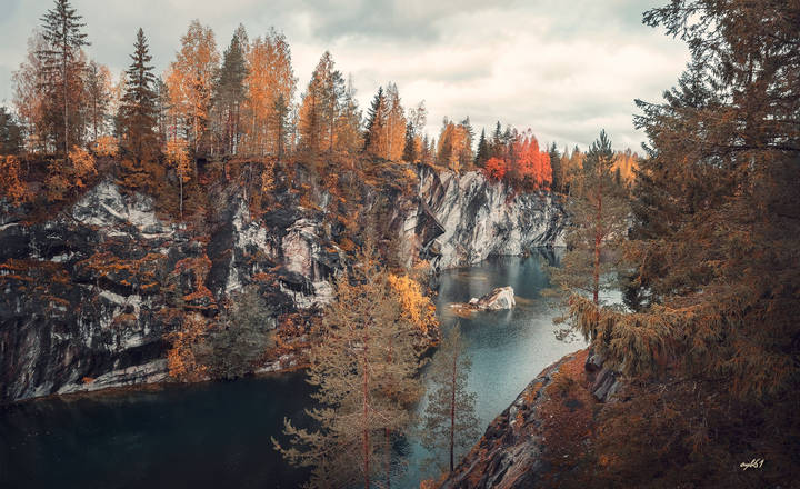 Багряная осень