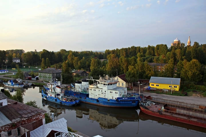 Вытегра, старый канал