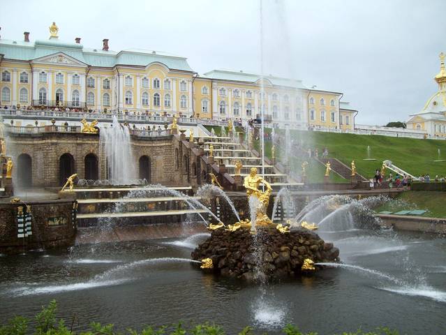 Петергоф. Большой  каскад