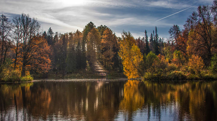Осень в Середниково.