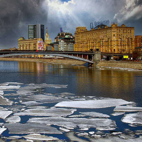 Москва. Москва-река