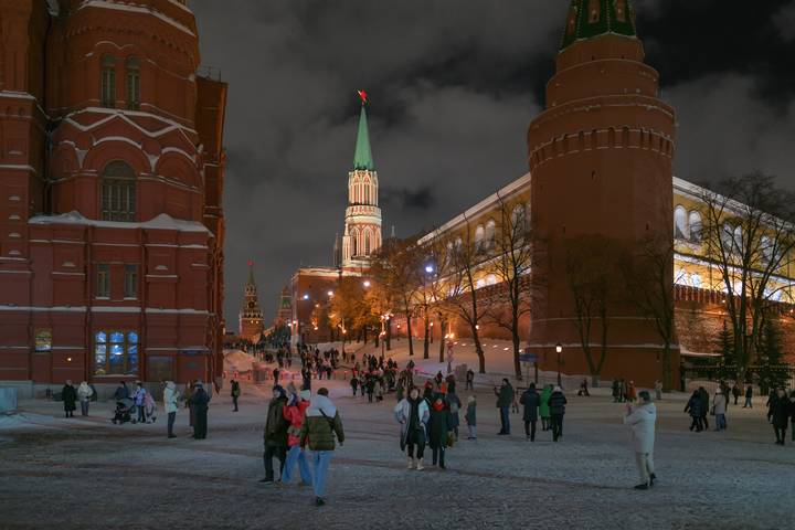 С видом на Красную площадь
