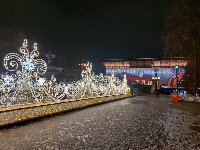 Москва. НГ 2024. Театр мюзикл "Россия".