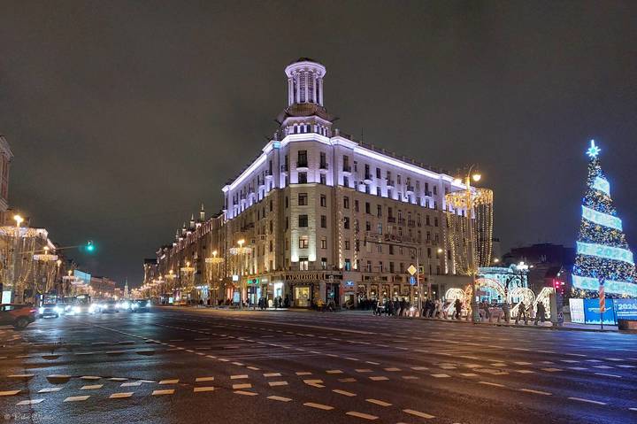 Москва НГ. 2024г.