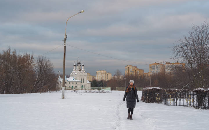 Зима в Тайнинском