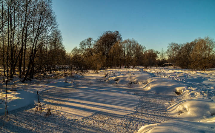 Мороз -28° C 