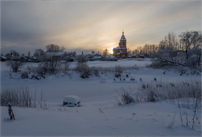 Морозный рассвет
