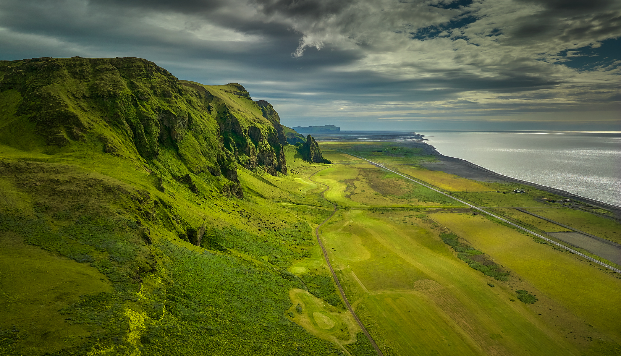 Странные пейзажи Исландии...