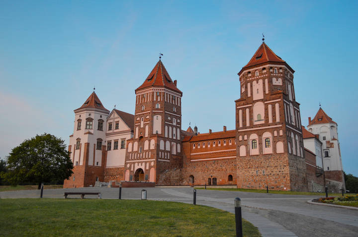 Беларусь. Мирский замок. 