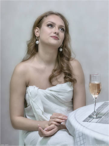 Актриса Елизавета Шпак. Из серии "Утро".