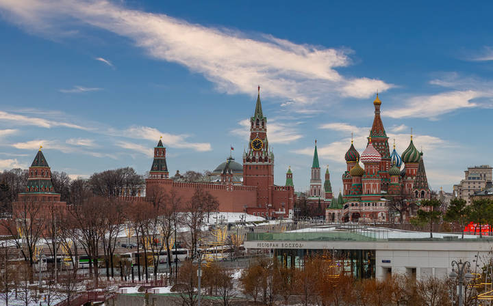 Москва предновогодняя