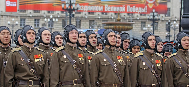 Перед парадом
